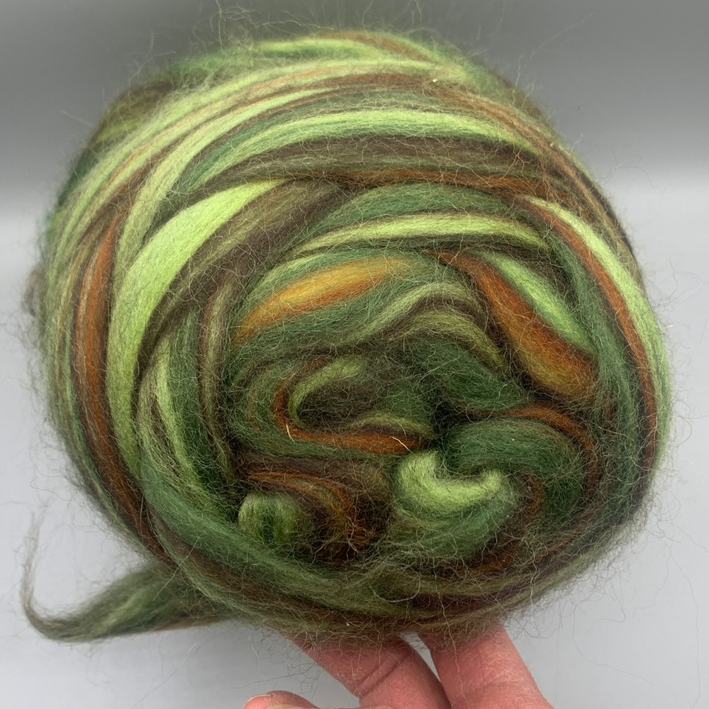 Green Brown Roving - Picture 7 of 8
